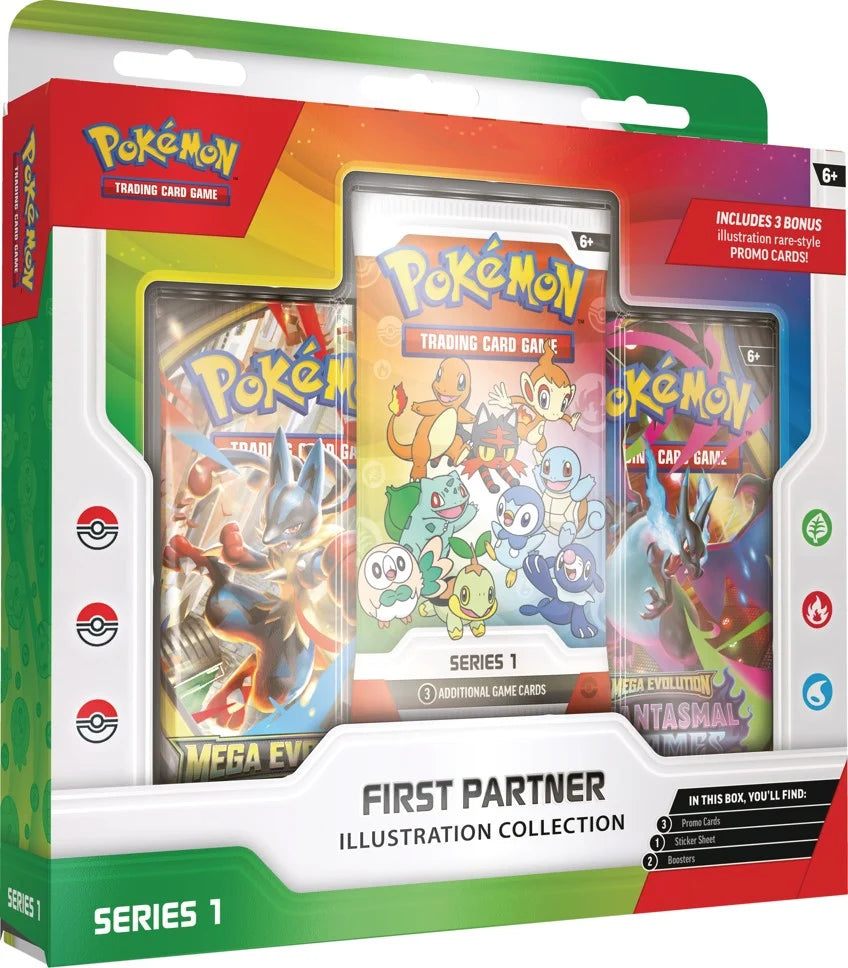 Pokémon - First Partner Illustration Collection: Series 1